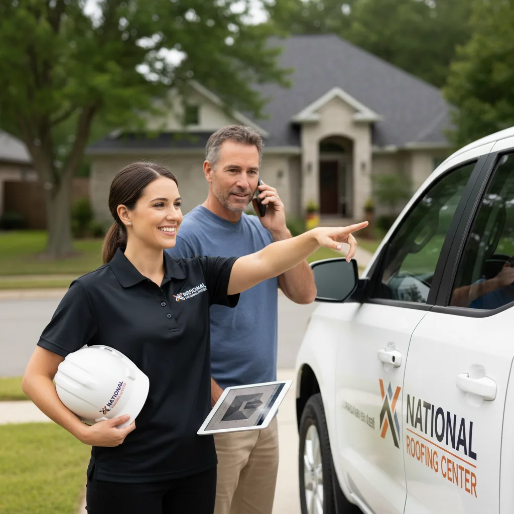 National Roofing Center customer support in Center Point